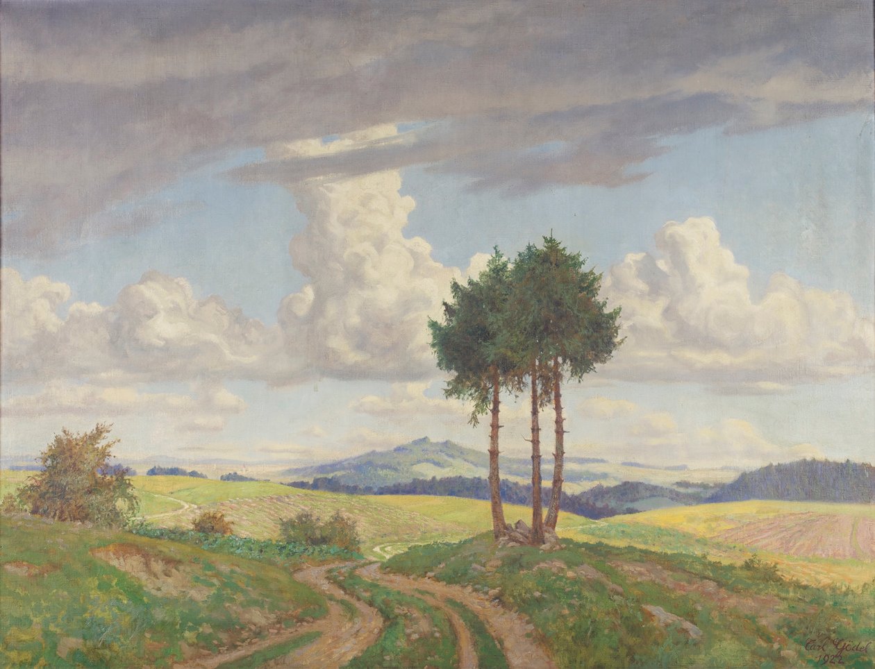 grusväg av Carl Gödel