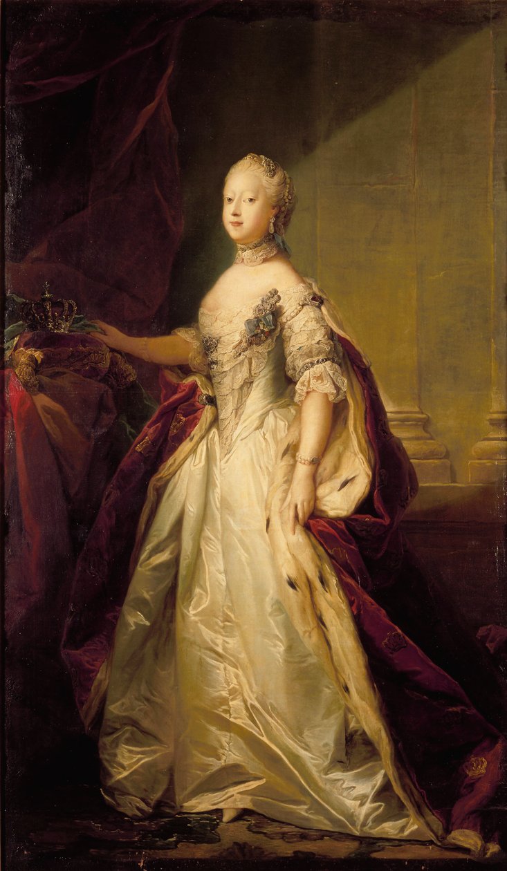 Louise av Storbritannien drottning av Danmark av Carl Gustaf Pilo