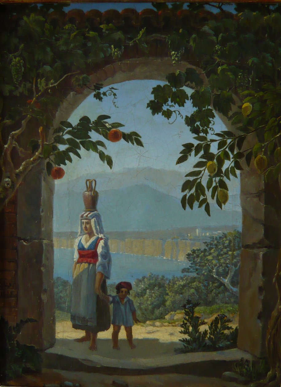 Minnet av Sorrento av Carl Gustav Carus
