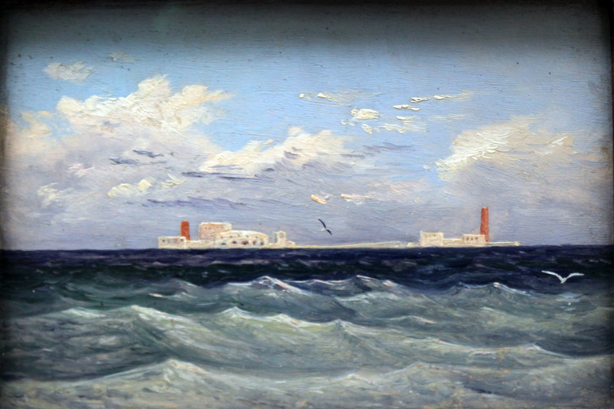 Tyska: Mittelländische Seefestung Medelhavsöns fästning av Carl Gustav Carus