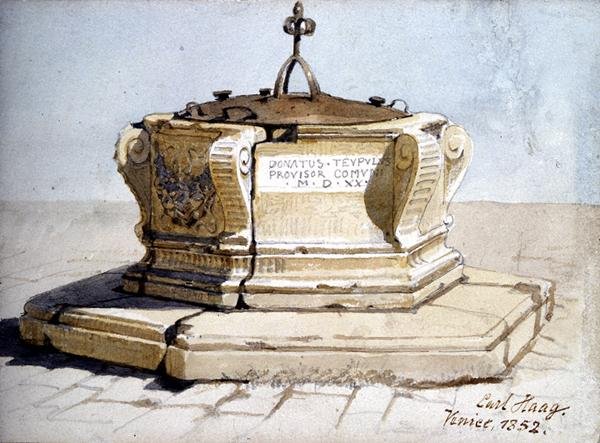 Font, Venedig av Carl Haag