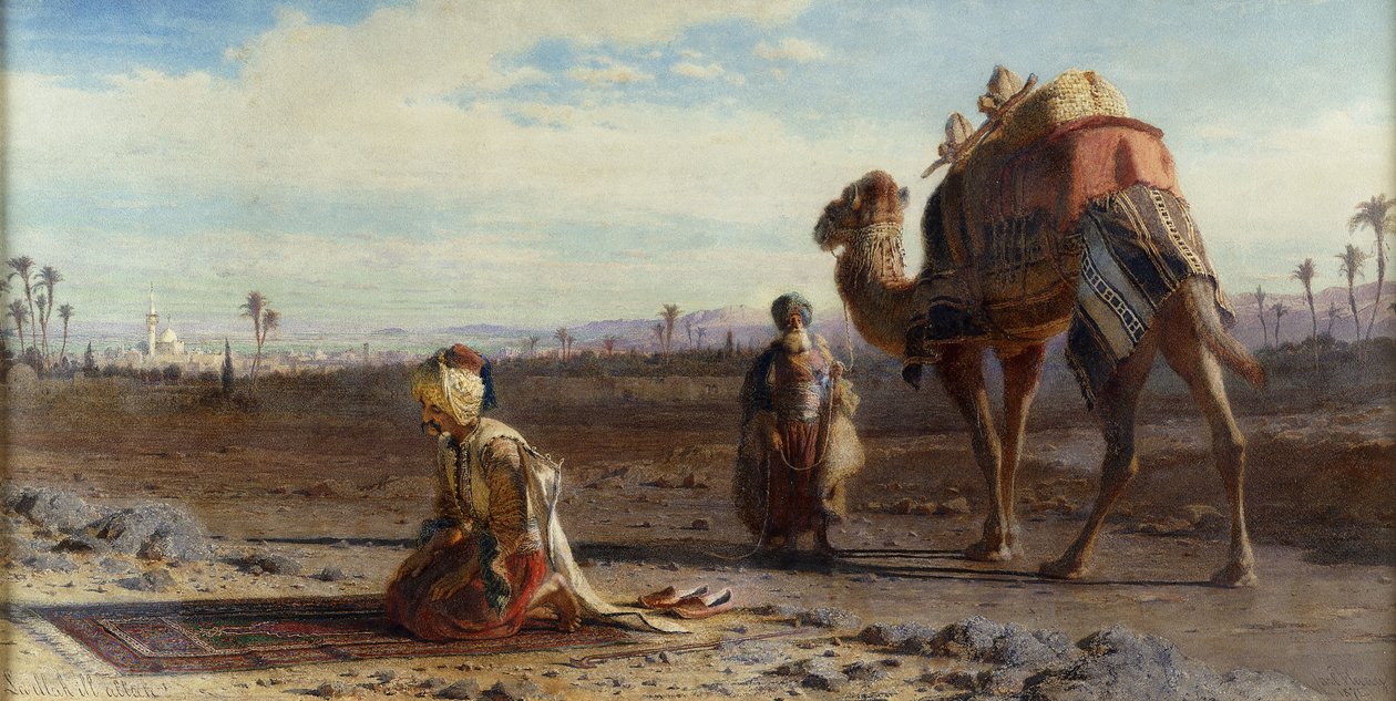 Det finns ingen Gud utom Gud, 1875 av Carl Haag