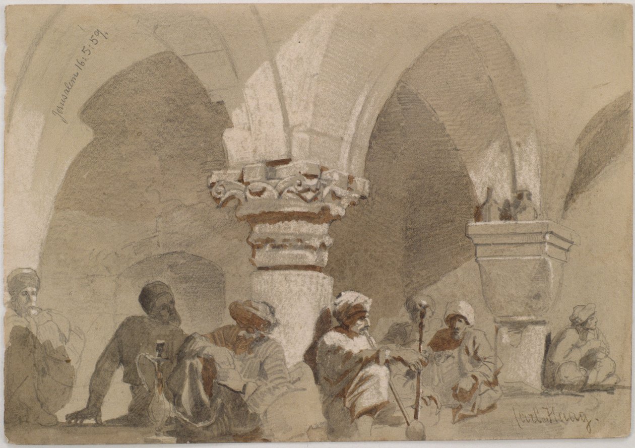 Piprökare, Jerusalem av Carl Haag
