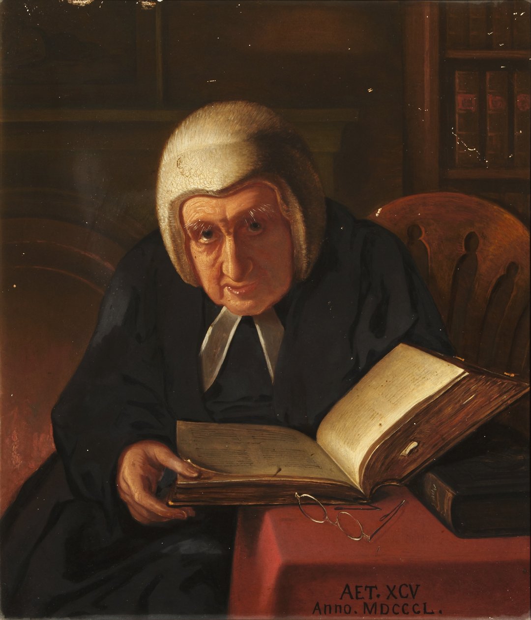 Martin Joseph Routh, president för Magdalen College, 1850 av Carl Hartmann