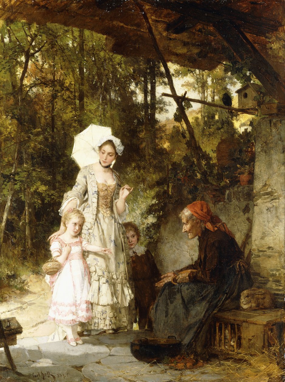 Gåvan, av Carl Heinrich Hoff