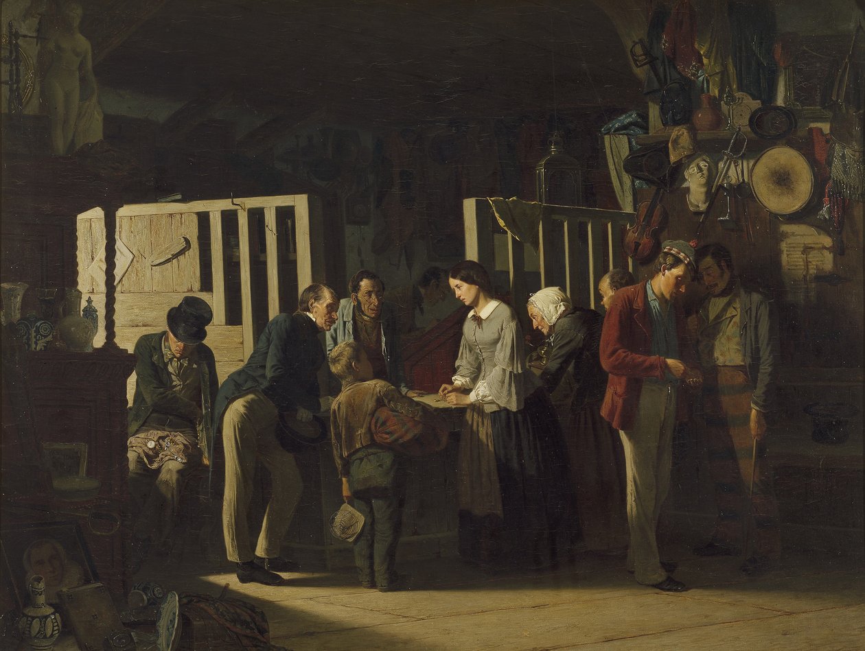 Pantbanken II, 1859 av Carl Hendrik d Unker