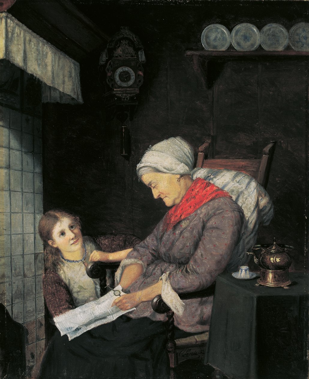 På besök hos farmor av Carl Julius Lorck