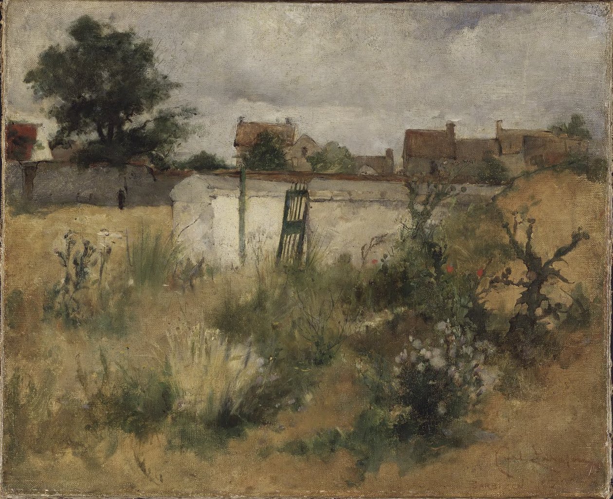 Landskapsstudie från Barbizon av Carl Larsson