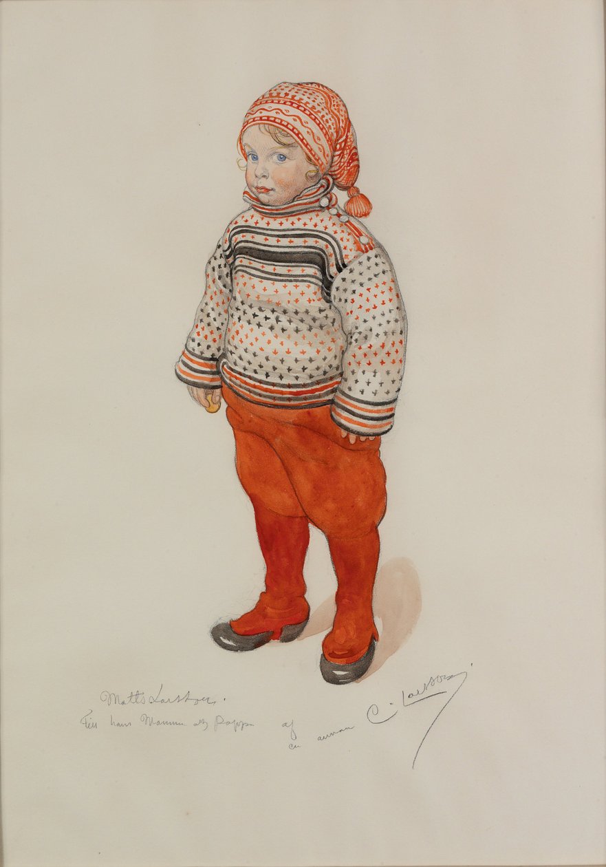 Matts Larsson av Carl Larsson
