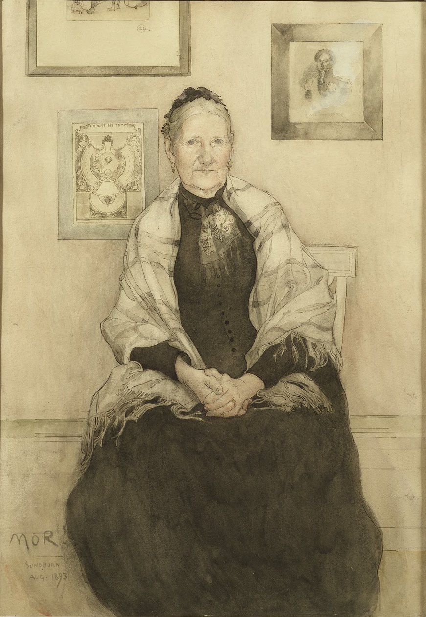 Mamma av Carl Larsson