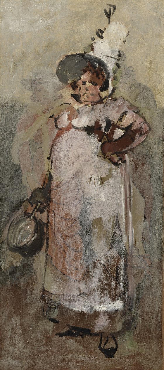 My Late Wife, 1884 (målning) av Carl Larsson