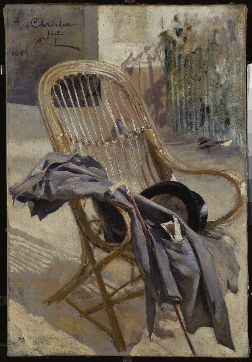 Studie för modern konst av Carl Larsson