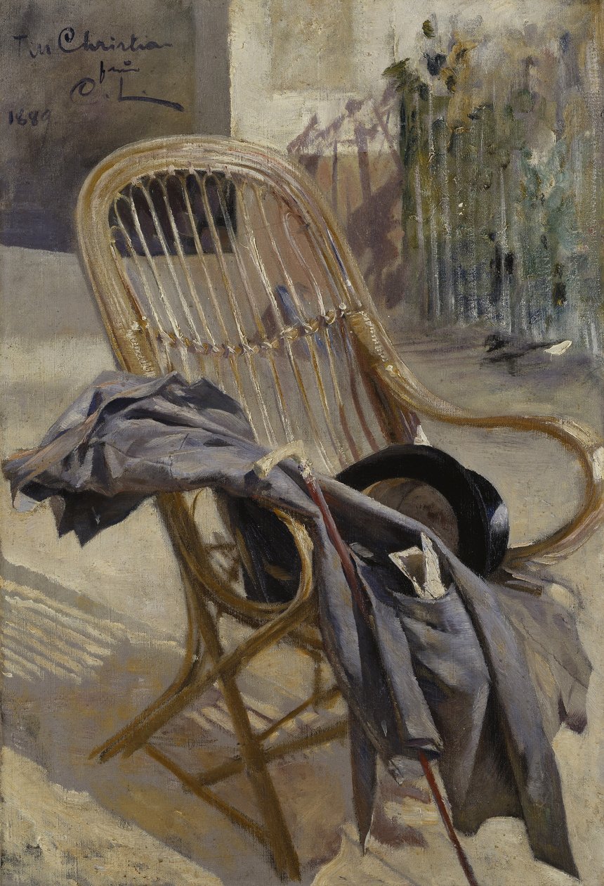 Studie för modern konst, 1888 av Carl Larsson