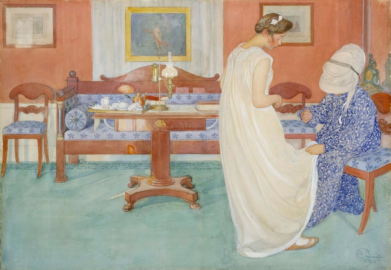 Brudtärnan, 1908. av Carl Larsson