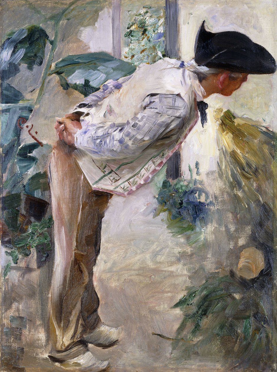 Trädgårdsmästaren; Tradgardsmastaren, 1883 av Carl Larsson
