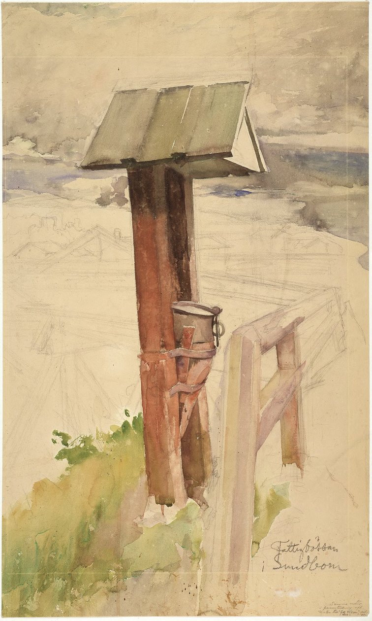 Fattigkistan i Sundborn av Carl Larsson