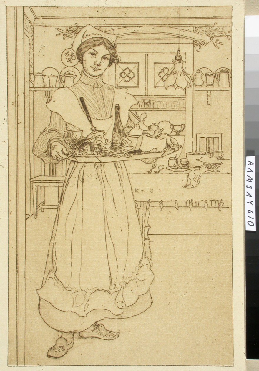 Utan titel av Carl Larsson