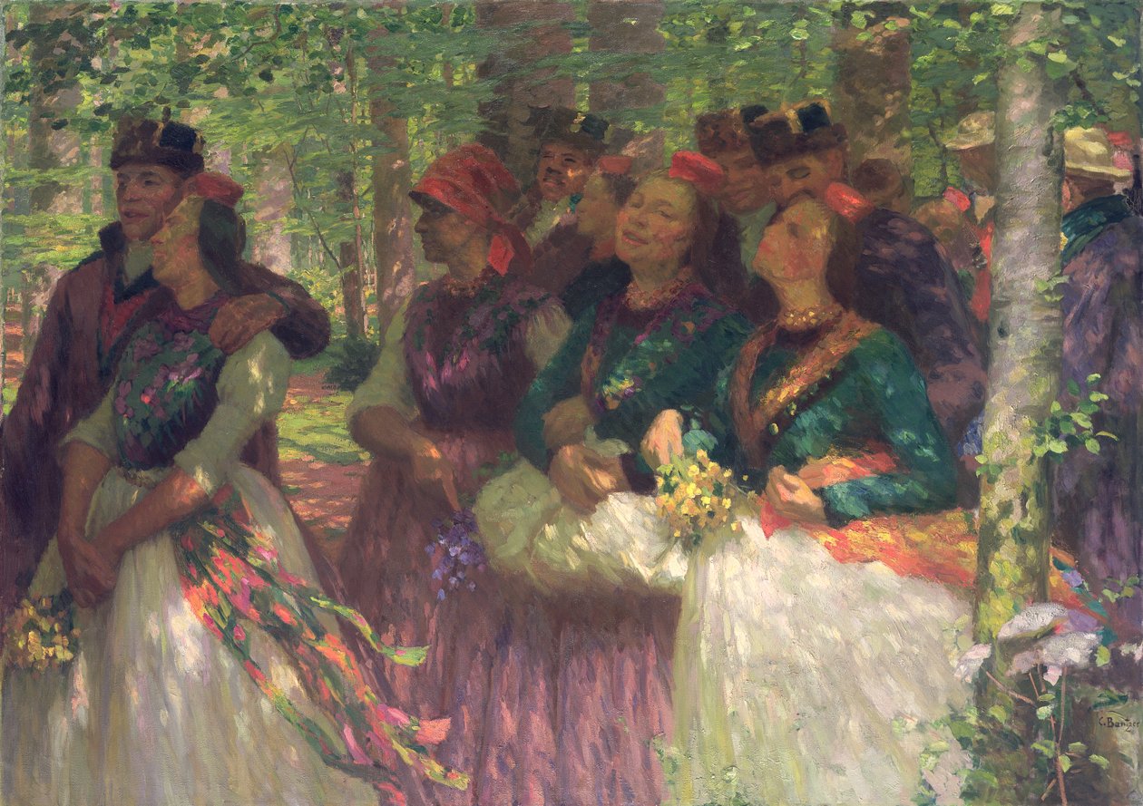 Woodland Walk (se även 268992) av Carl Ludwig Noah Bantzer