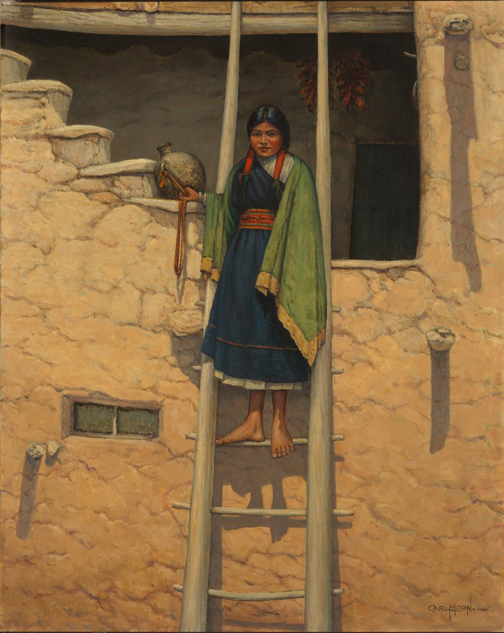 Hopi-trappan av Carl Moon