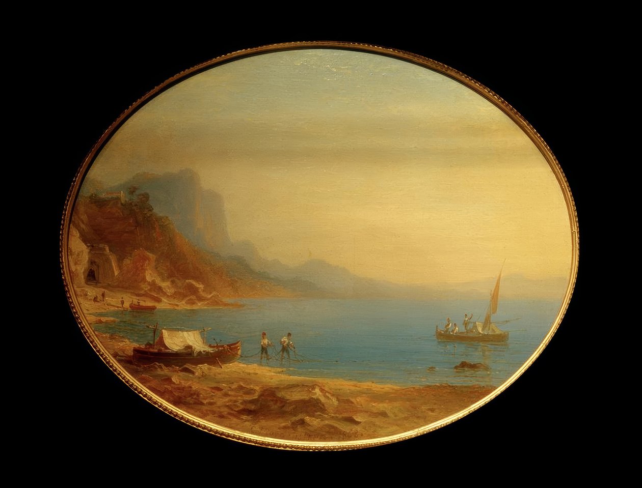 C. Morgenstern, italienskt landskap av Carl Morgenstern