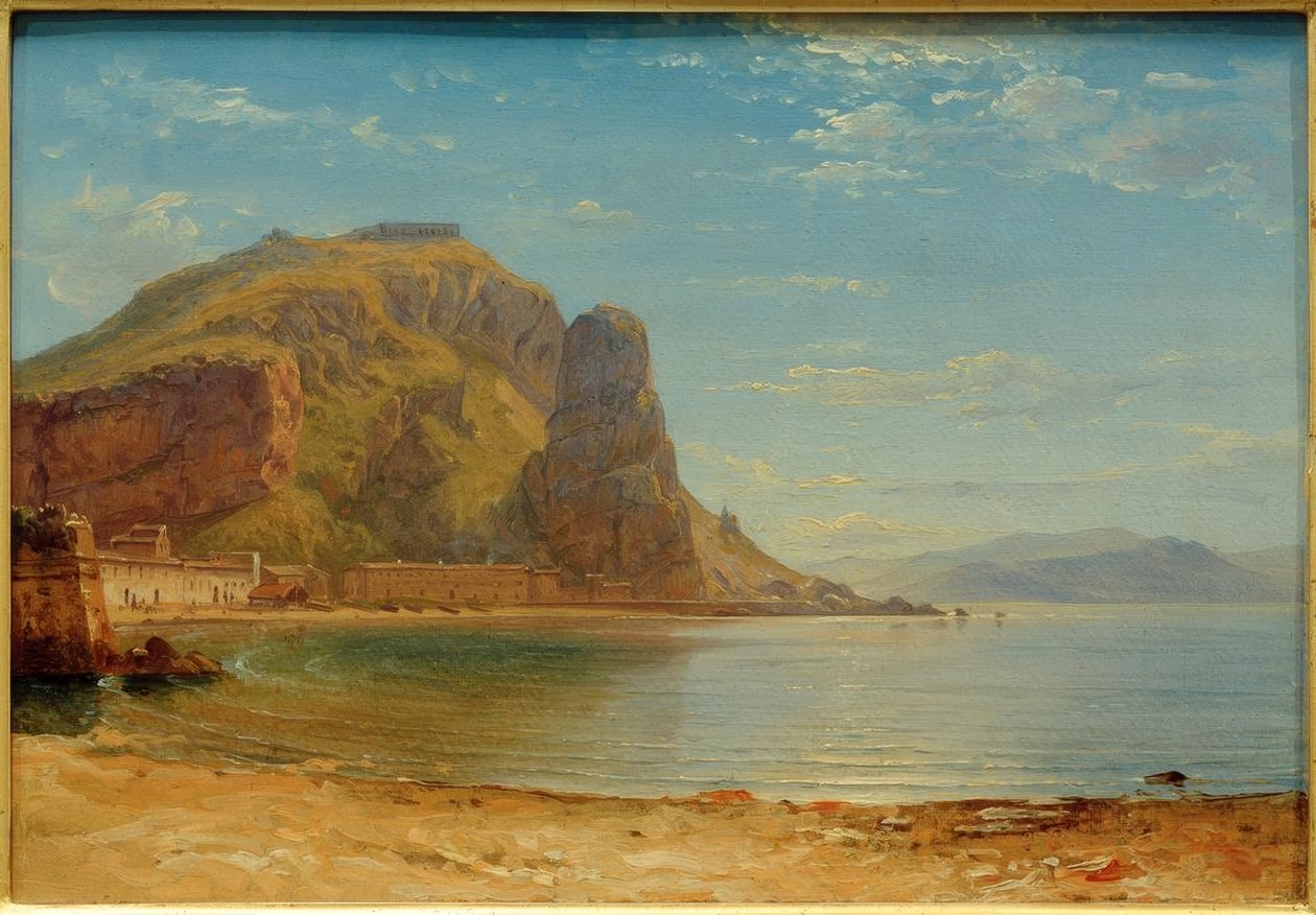 C. Morgonstjärna, Terracina med fiskklippan av Carl Morgenstern