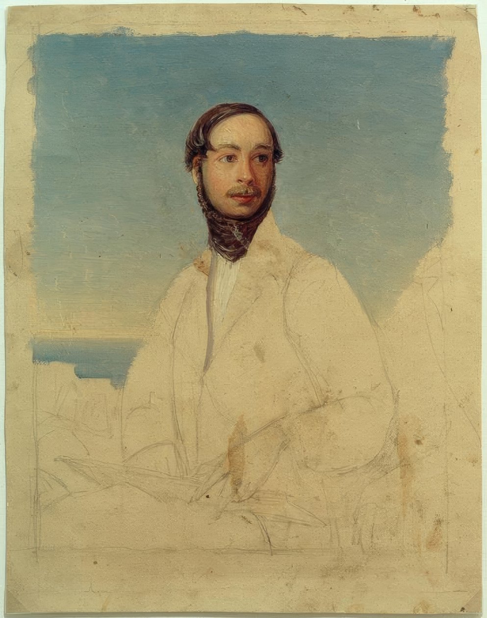 Carl Morgenstern / självporträtt 1835 av Carl Morgenstern