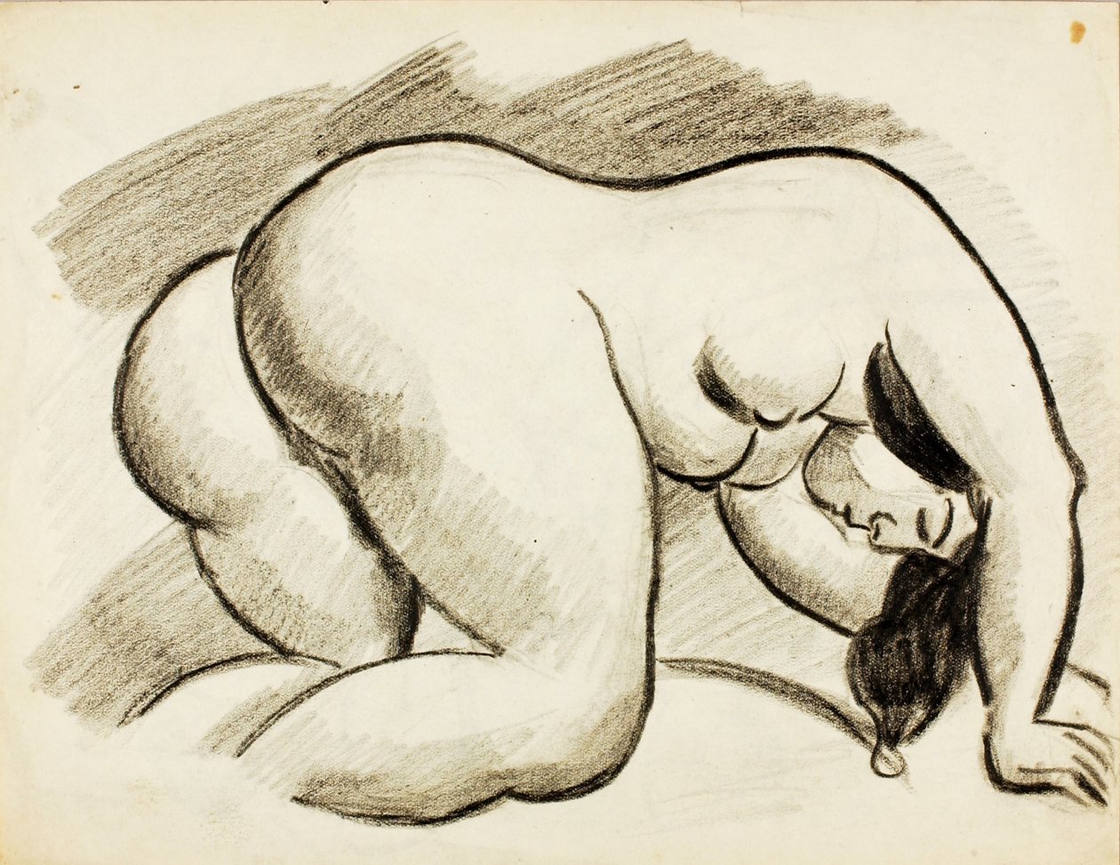 Kvinnlig nakenbild av Carl Newman