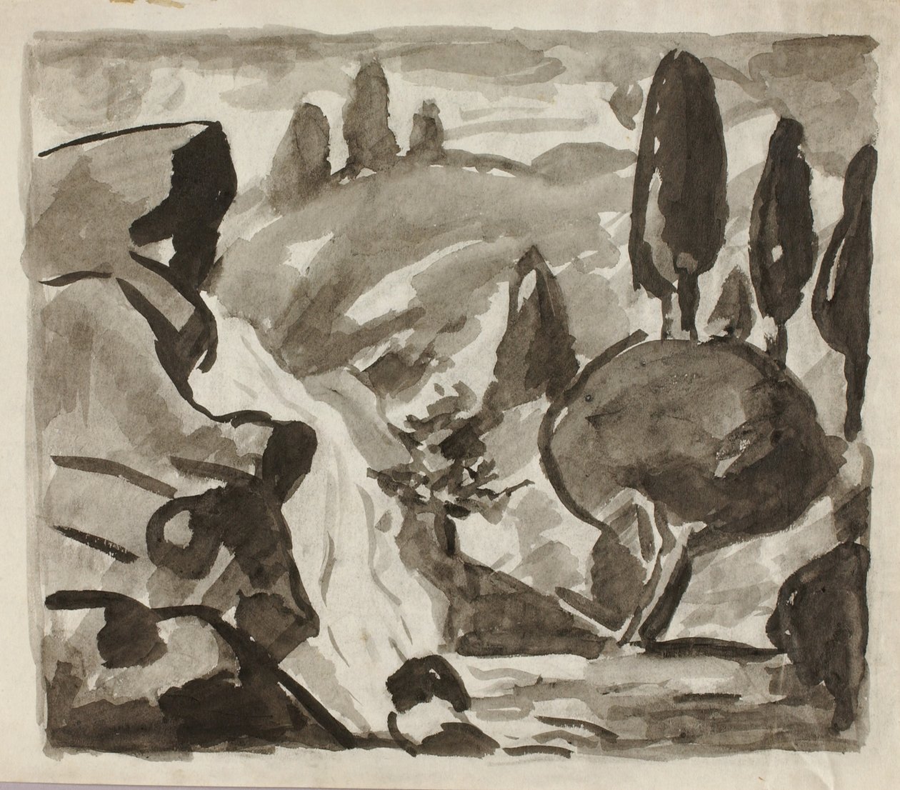 Landskap av Carl Newman