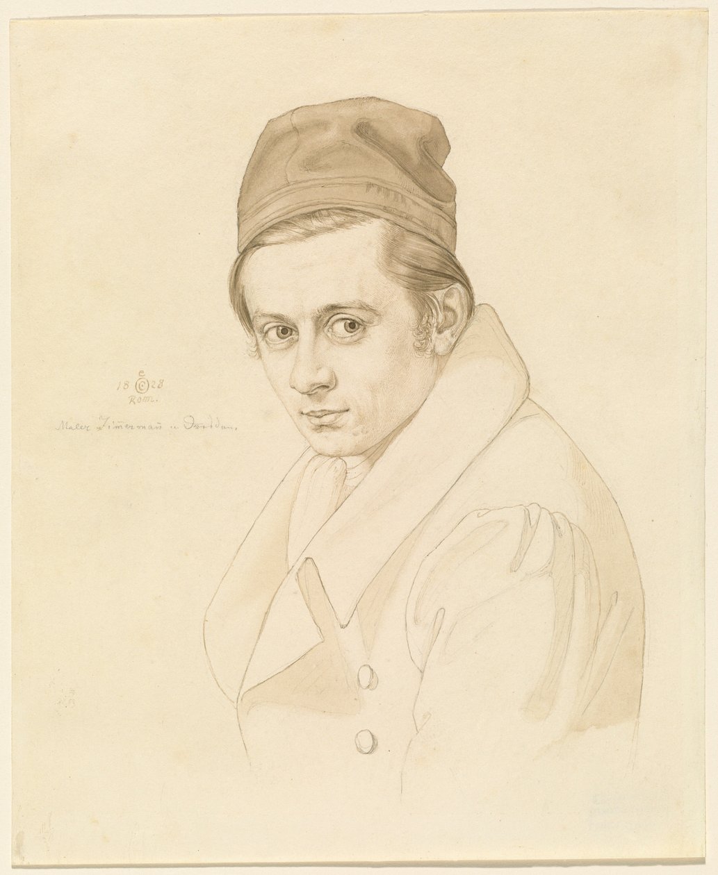 Adolf Zimmermann av Carl Oesterley
