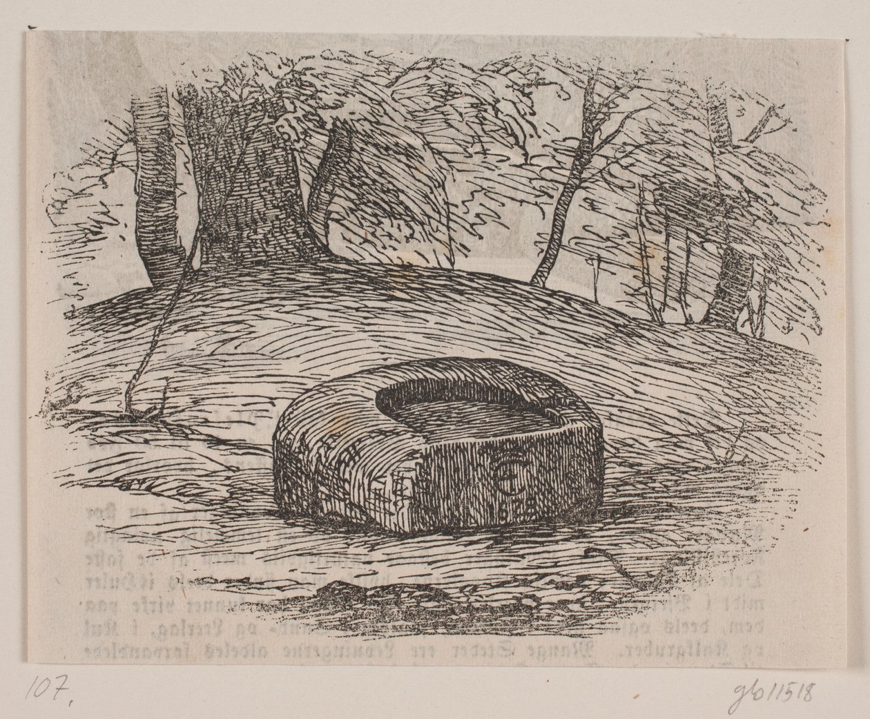 Christian IV:s sten i Frederiksborg av Carl Peter Theodor Rothweiler