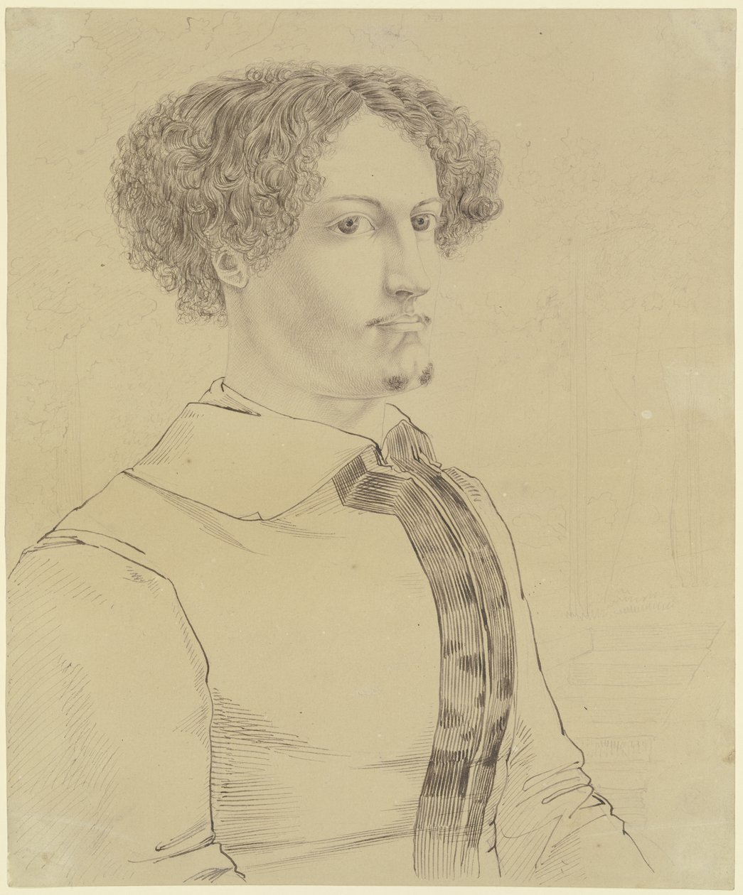 Porträtt av Franz Georg Hammer av Carl Philipp Fohr