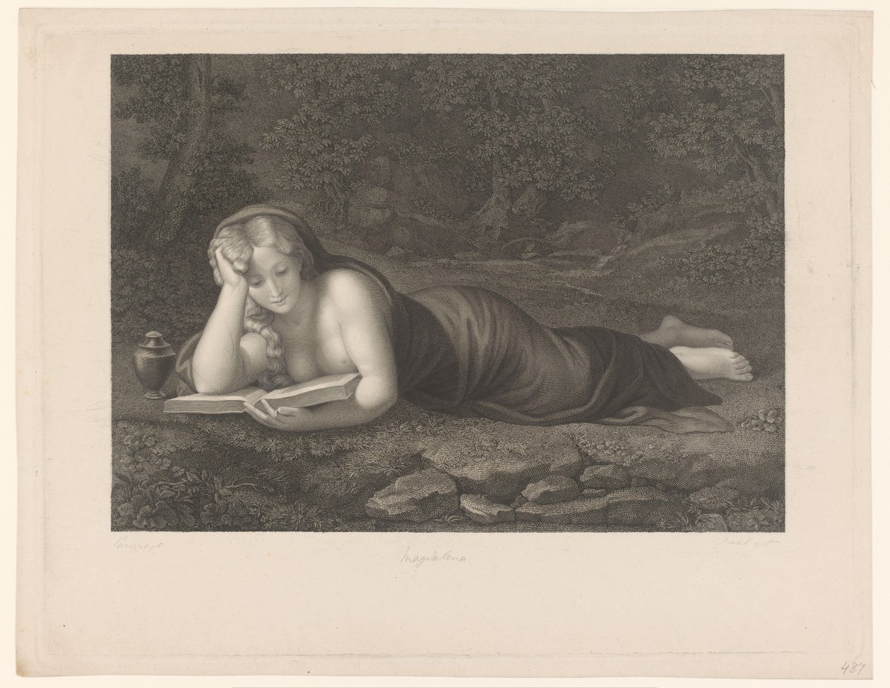 Läser Maria Magdalena av Carl Rahl