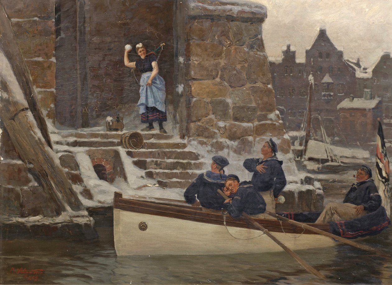 Carl Saltzmann - Fredsförsäkring, 1909 av Carl Saltzmann