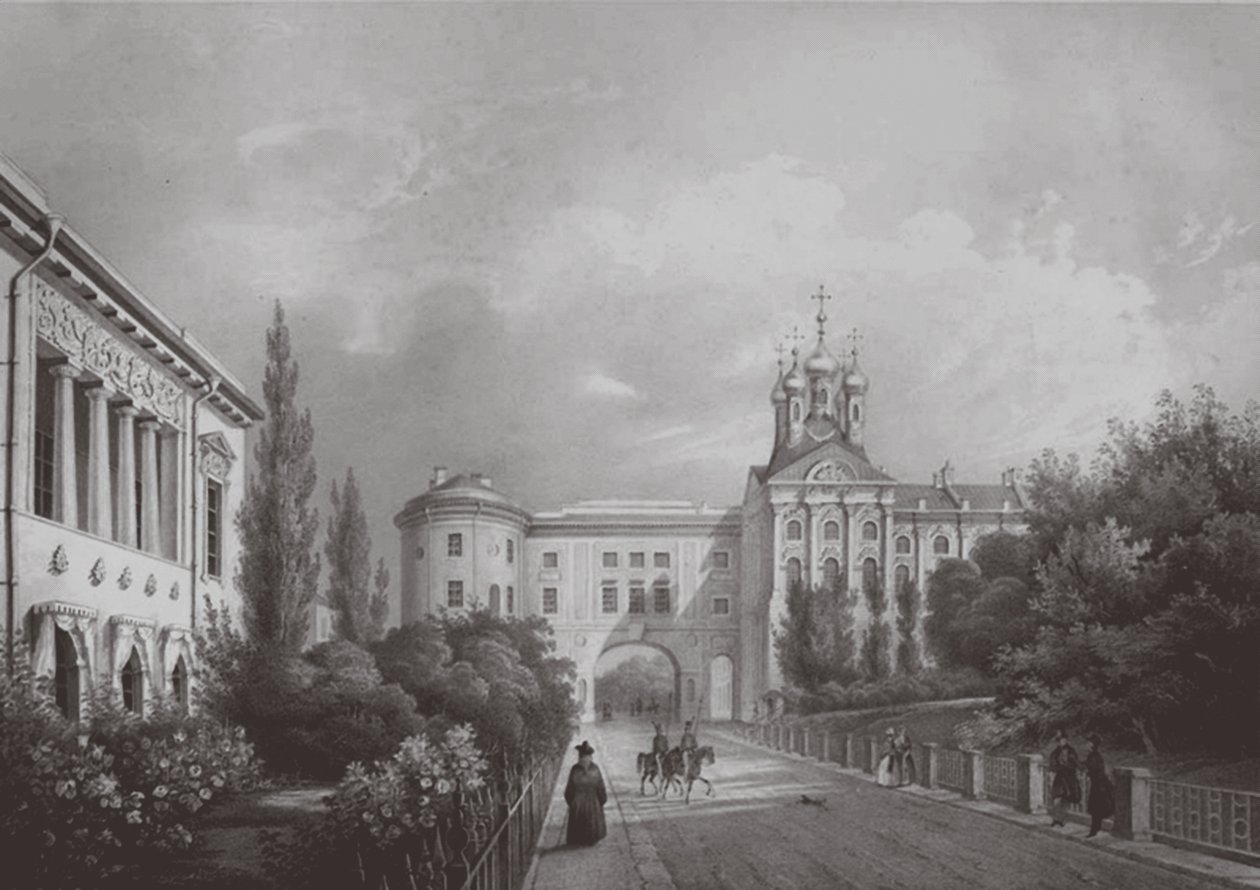 Imperiallyceum i Tsarskoye Selo, 1850-talet av Carl Schulz