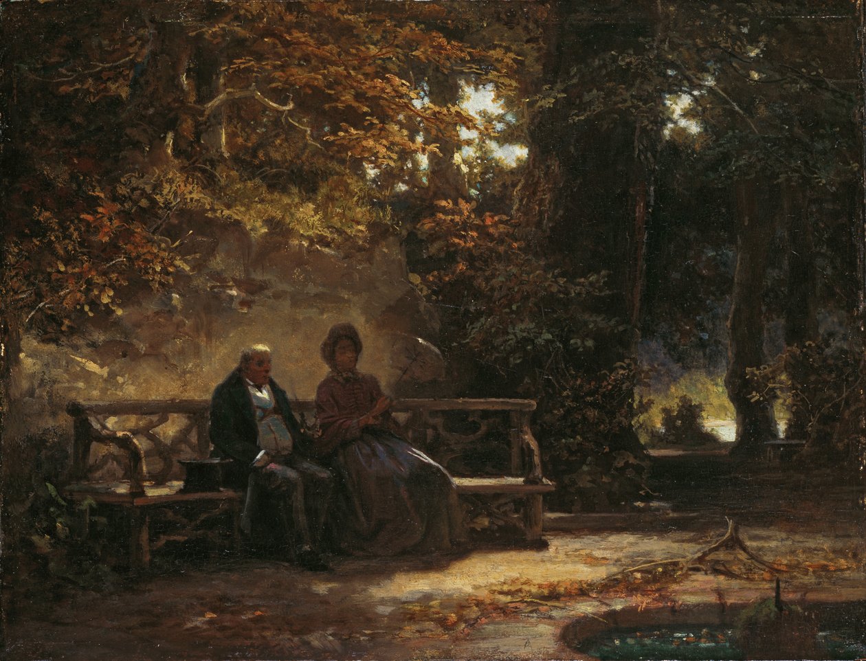 Vilande vandrare av Carl Spitzweg