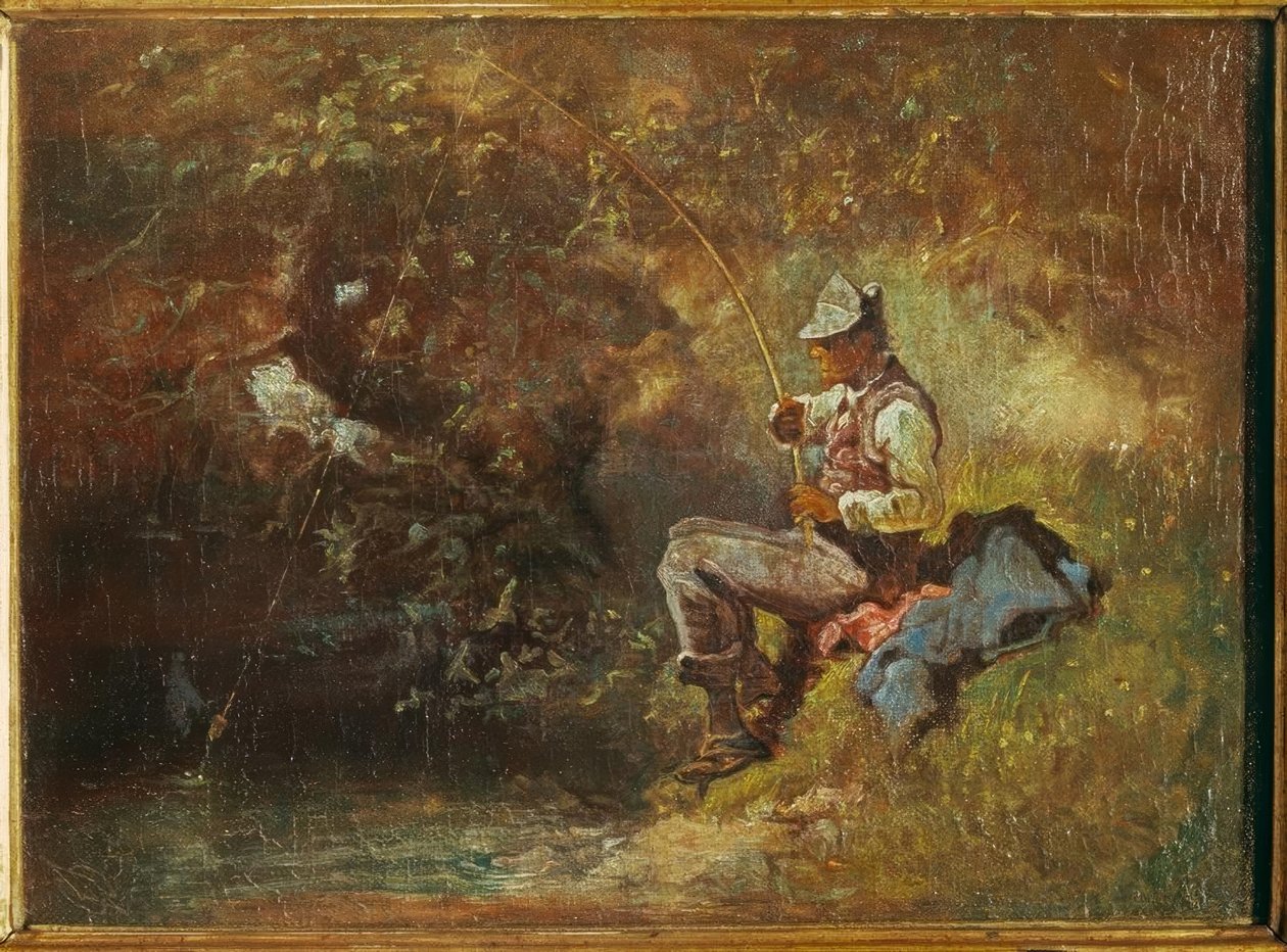 Fiskaren av Carl Spitzweg