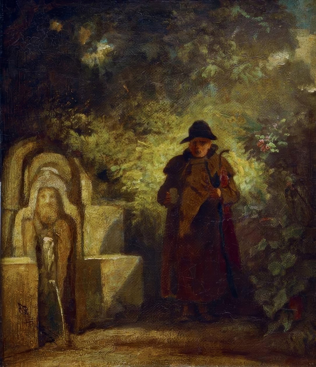 Fontängästen av Carl Spitzweg