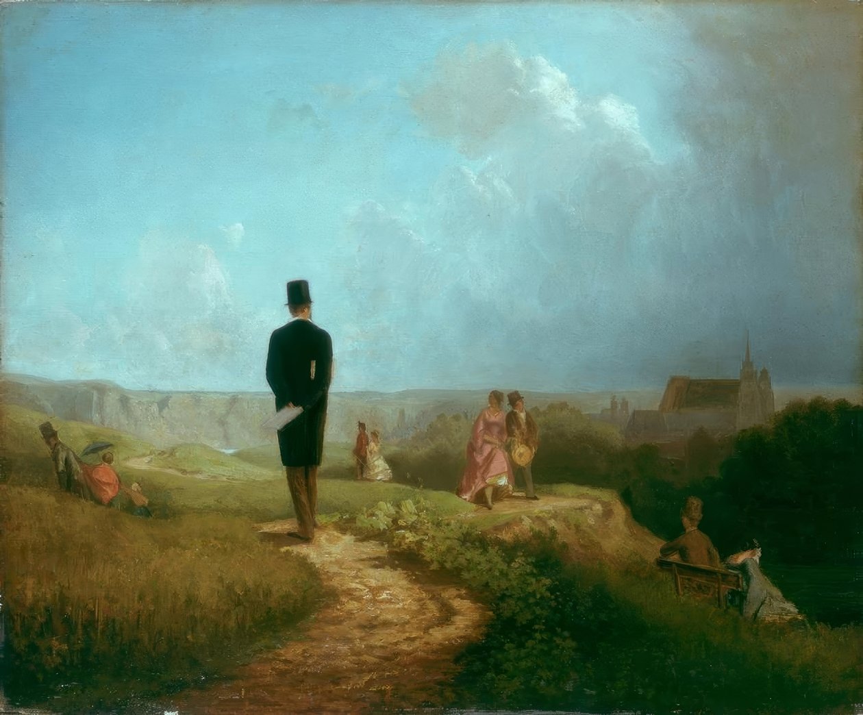 Trädgårdsstoltheten av Carl Spitzweg