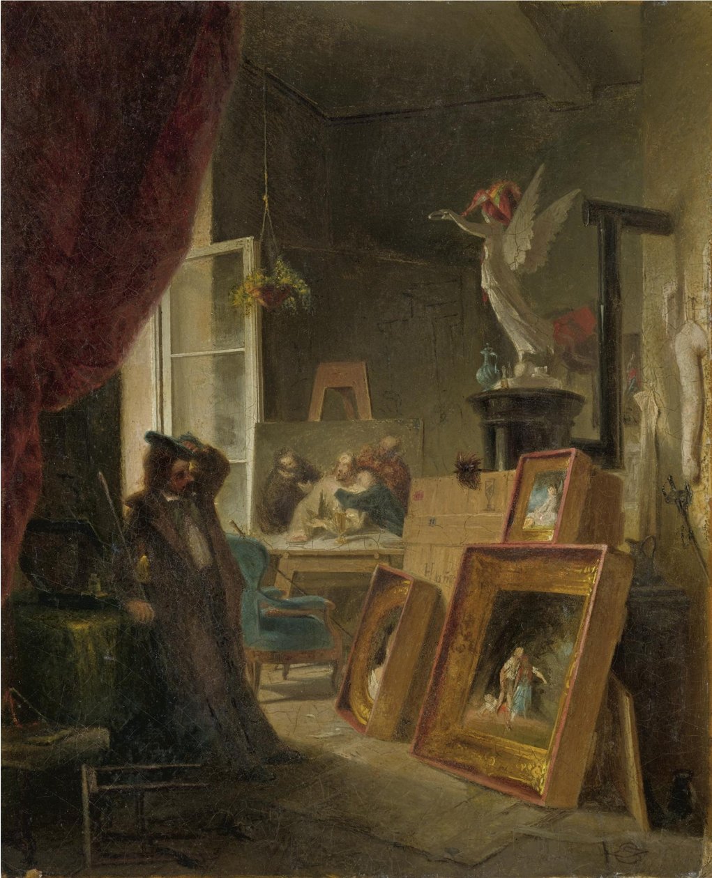 Der Historienmaler av Carl Spitzweg