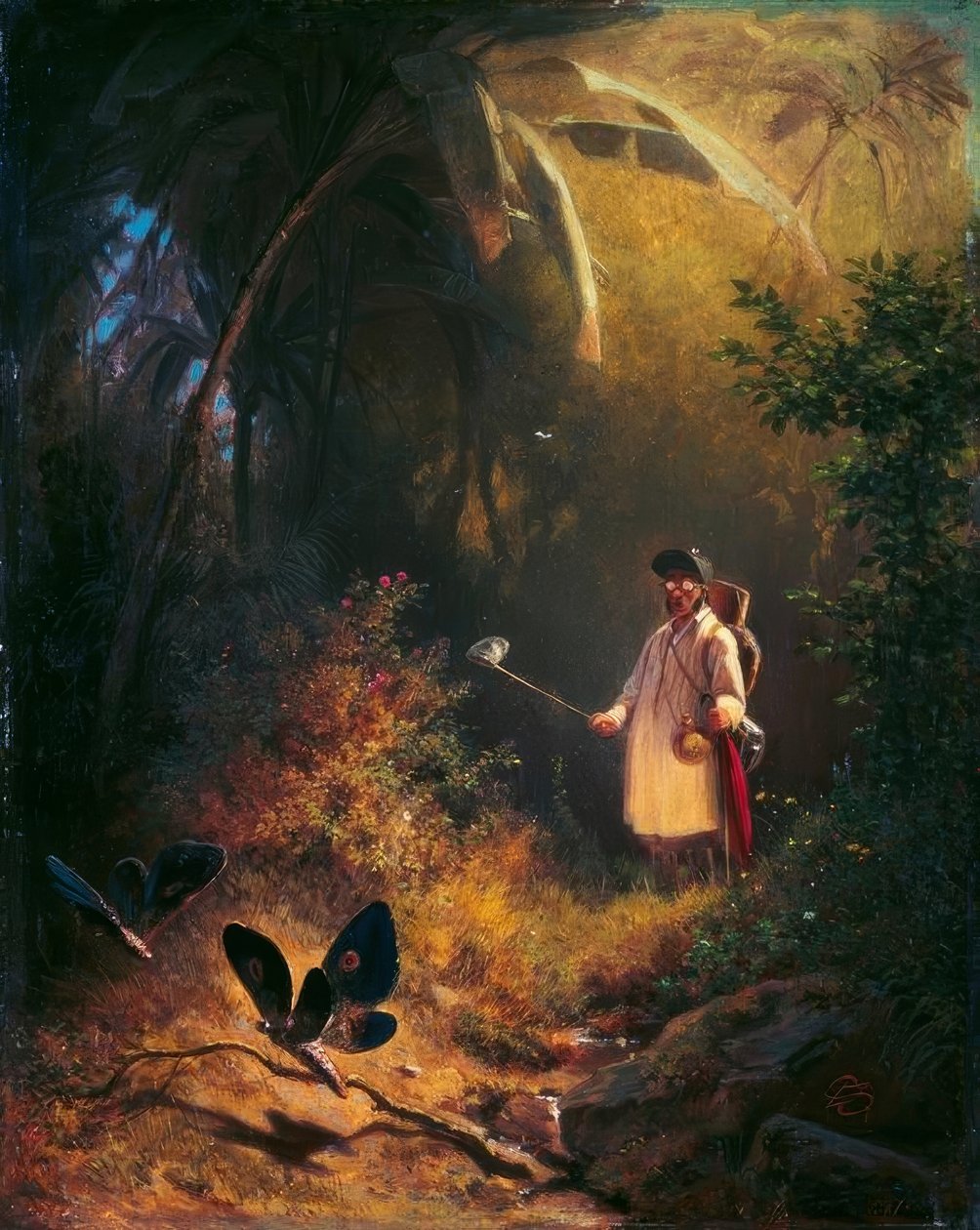 Fjärilsfångaren av Carl Spitzweg