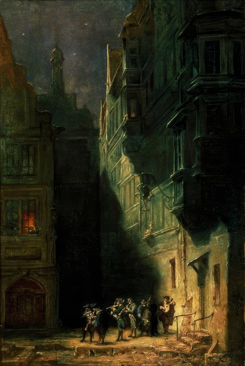 Serenaden av Carl Spitzweg