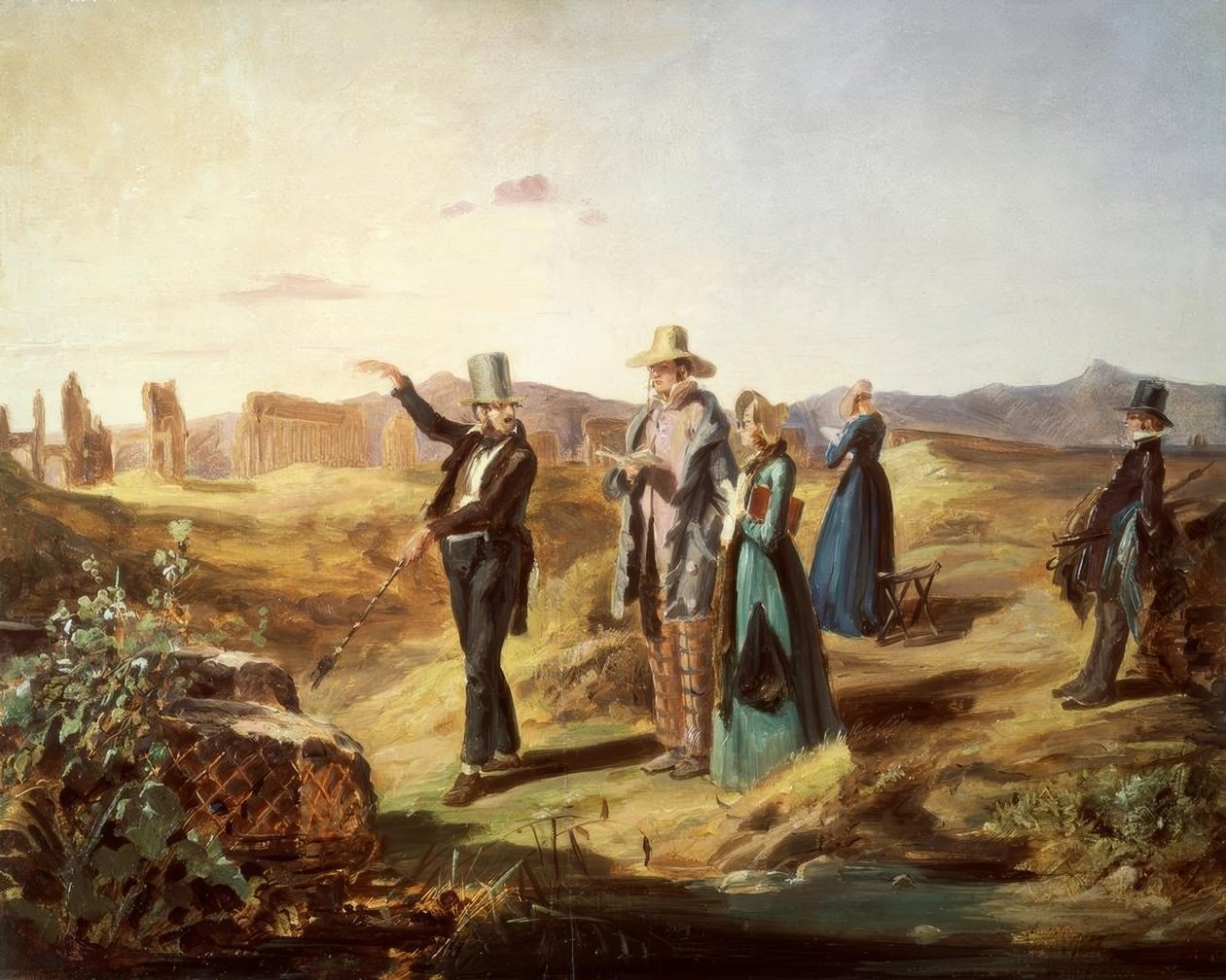 Engelska i Campagna av Carl Spitzweg