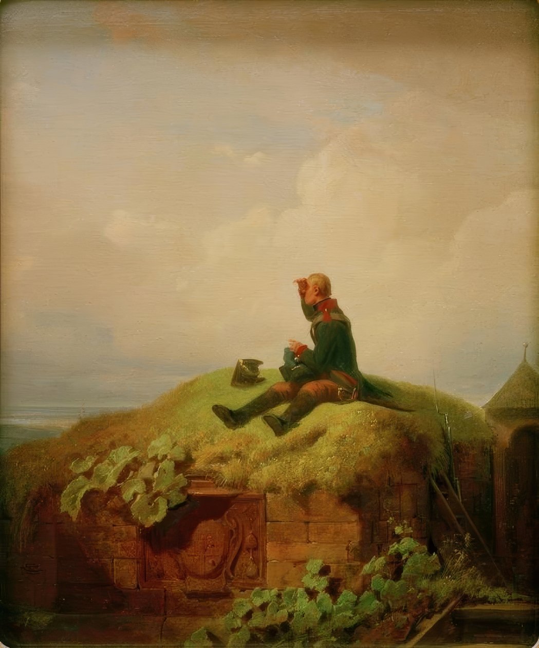 Det var en gång (stickvakten) av Carl Spitzweg