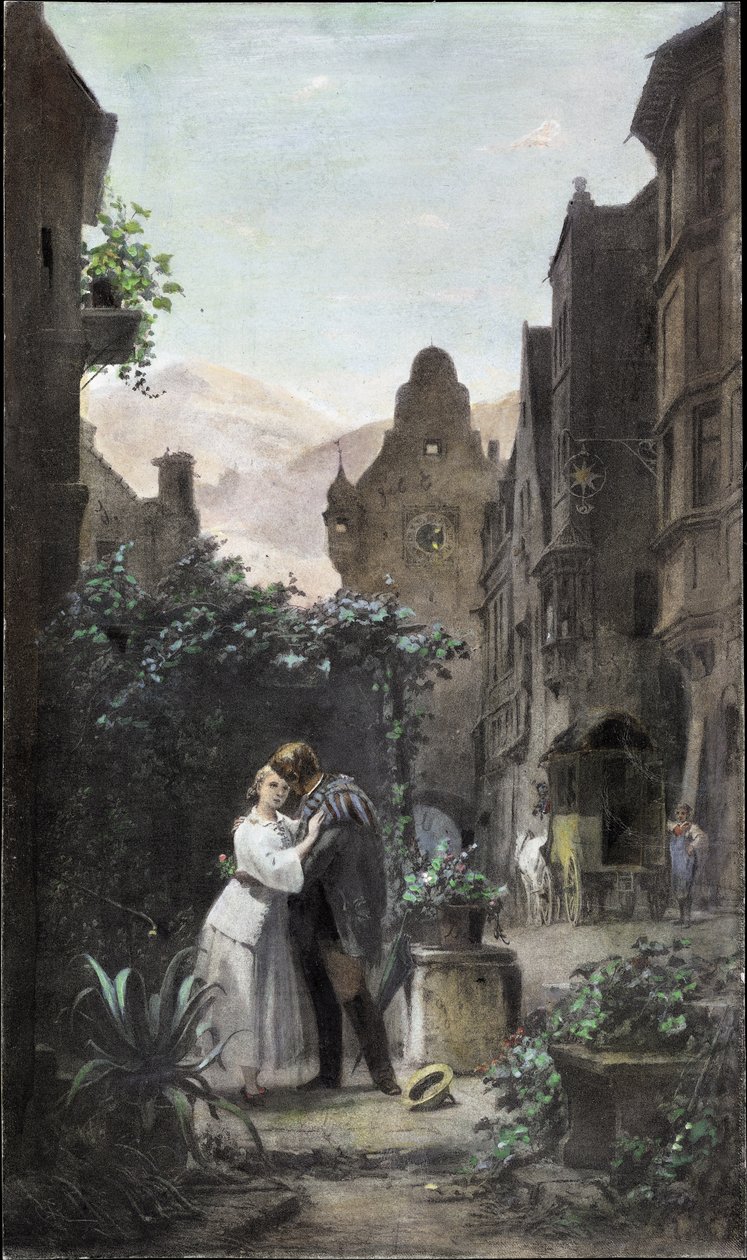 Avsked av Carl Spitzweg