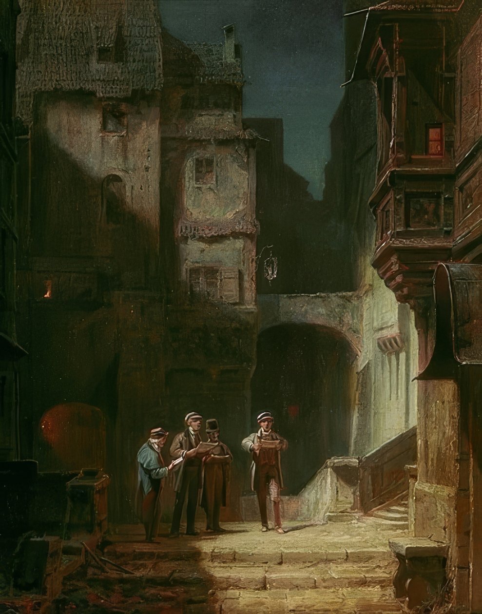 serenad av Carl Spitzweg
