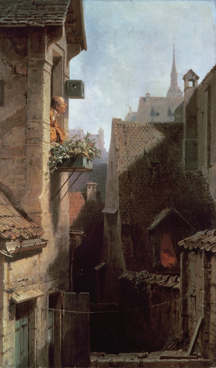 Hypokondrikern av Carl Spitzweg
