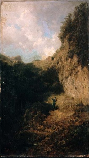 Soldatens återkomst av Carl Spitzweg