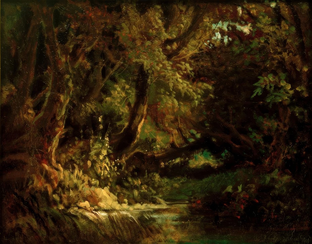 Waldinneres av Carl Spitzweg