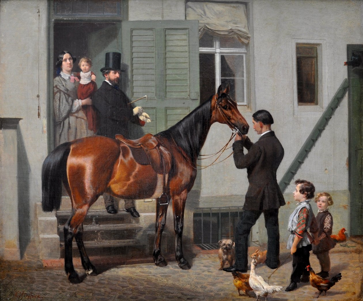Artistens resa av Carl Steffeck