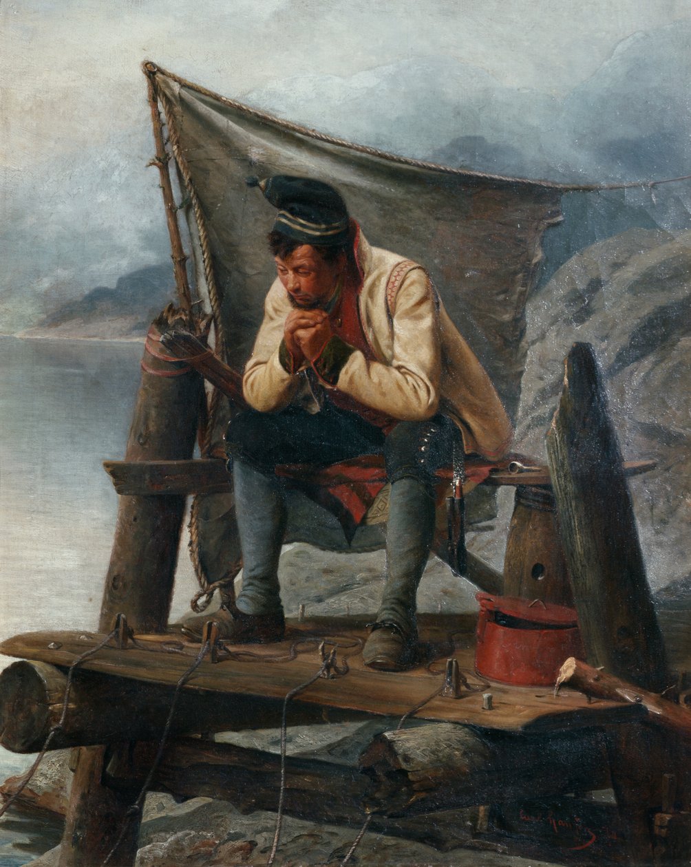 Vila på kajen av Carl Sundt Hansen